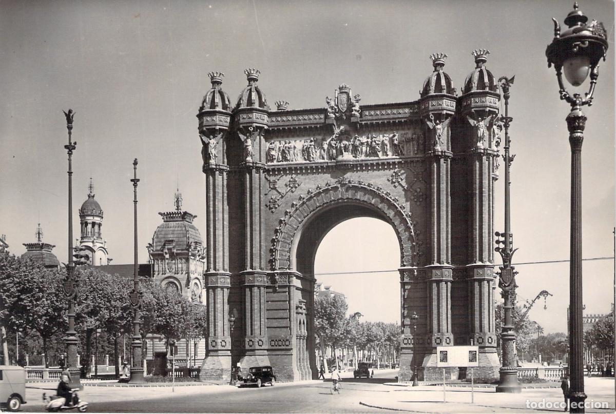 Postales: Postal de Barcelona Arco del Triunfo