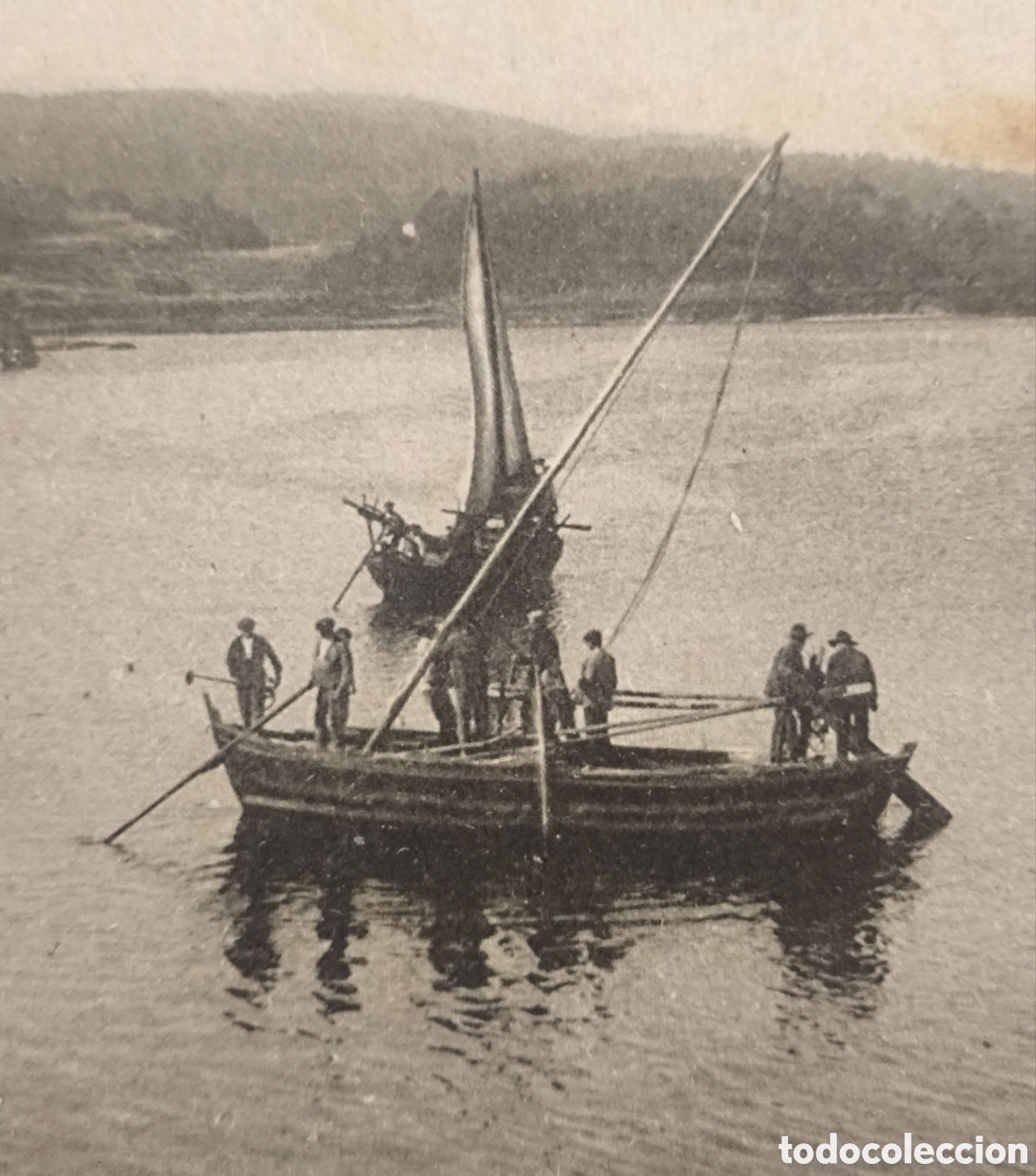 Postales: PONTEVEDRA A R&Iacute;A POSTAL ANIMADA FOTOTIPIA GALICIA C. 120