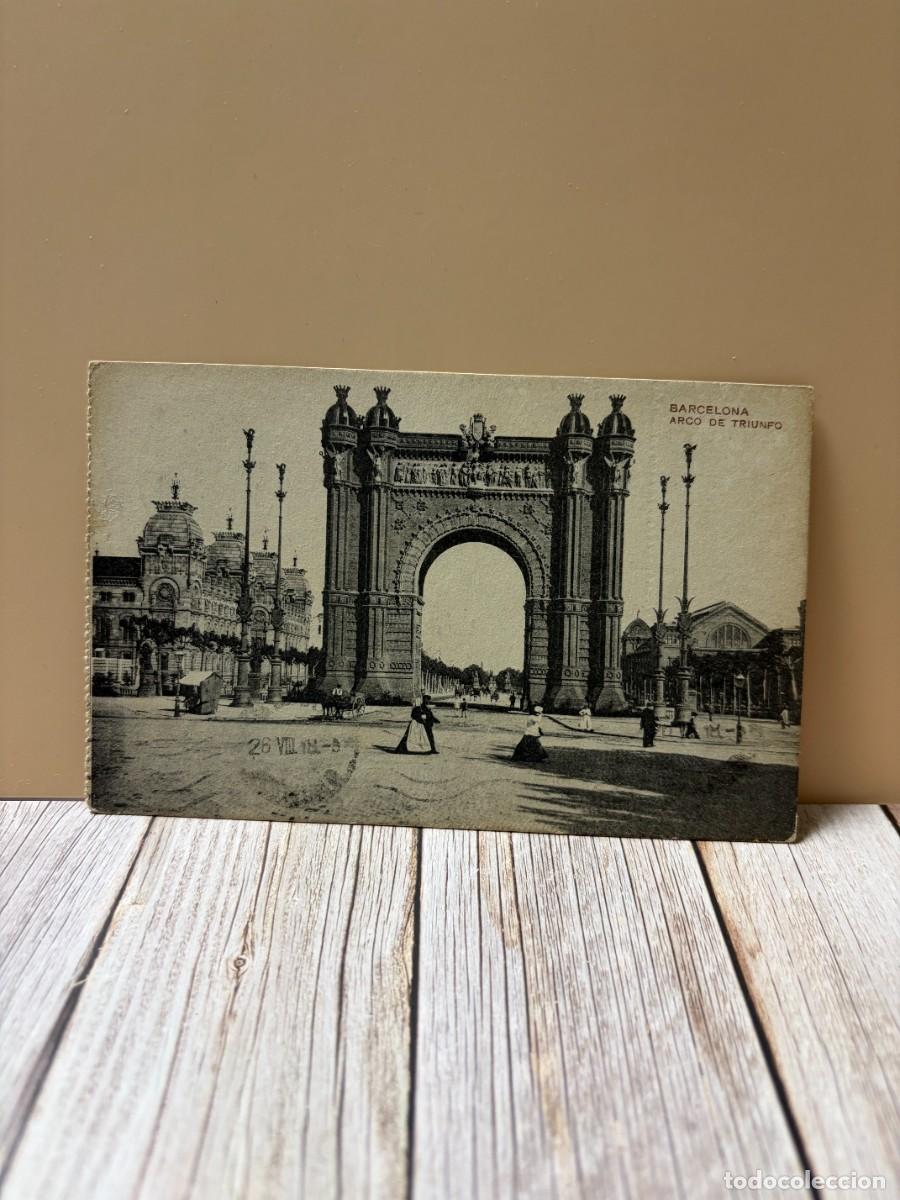 Postales: TARJETA POSTAL. BARCELONA. ARCO DE TRIUNFO.