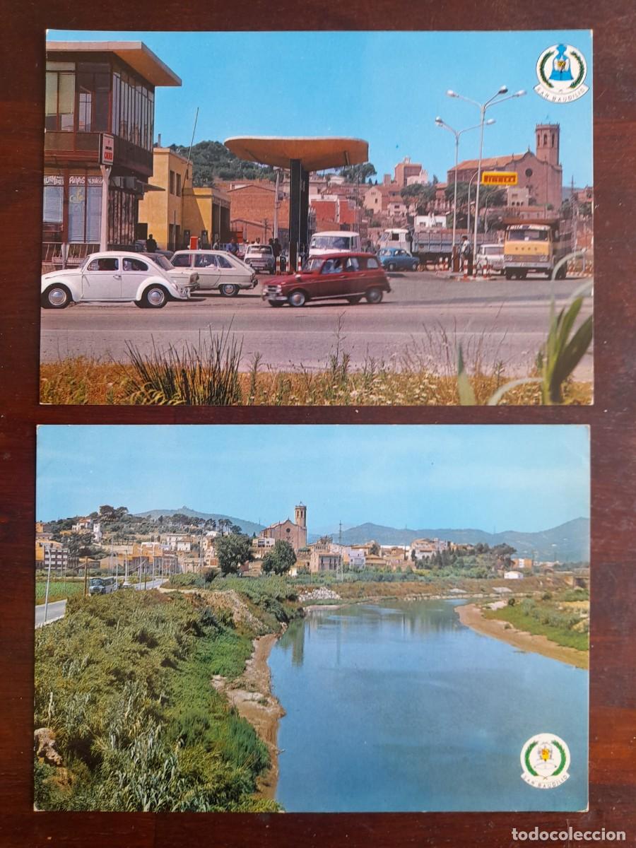 Postales: Una postal San Baudilio, Sant Boi Llobregat o gasolinera Oasis 2 postales a elegir