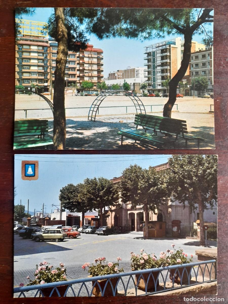 Postales: Una postal pla&ccedil;a de catalunya de San Baudilo a&ntilde;os 60-70&acute;s, Sant Boi de Llobregat 2 postales a elegir
