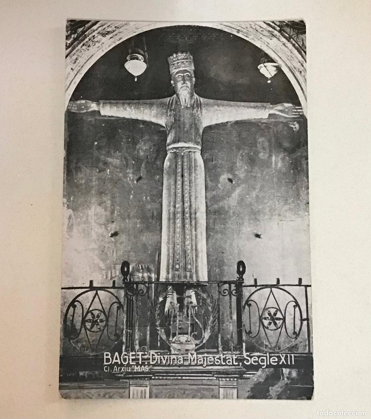 Postales: BAGET, POSTAL DE LA DIVINA MAJESTAT S. XII