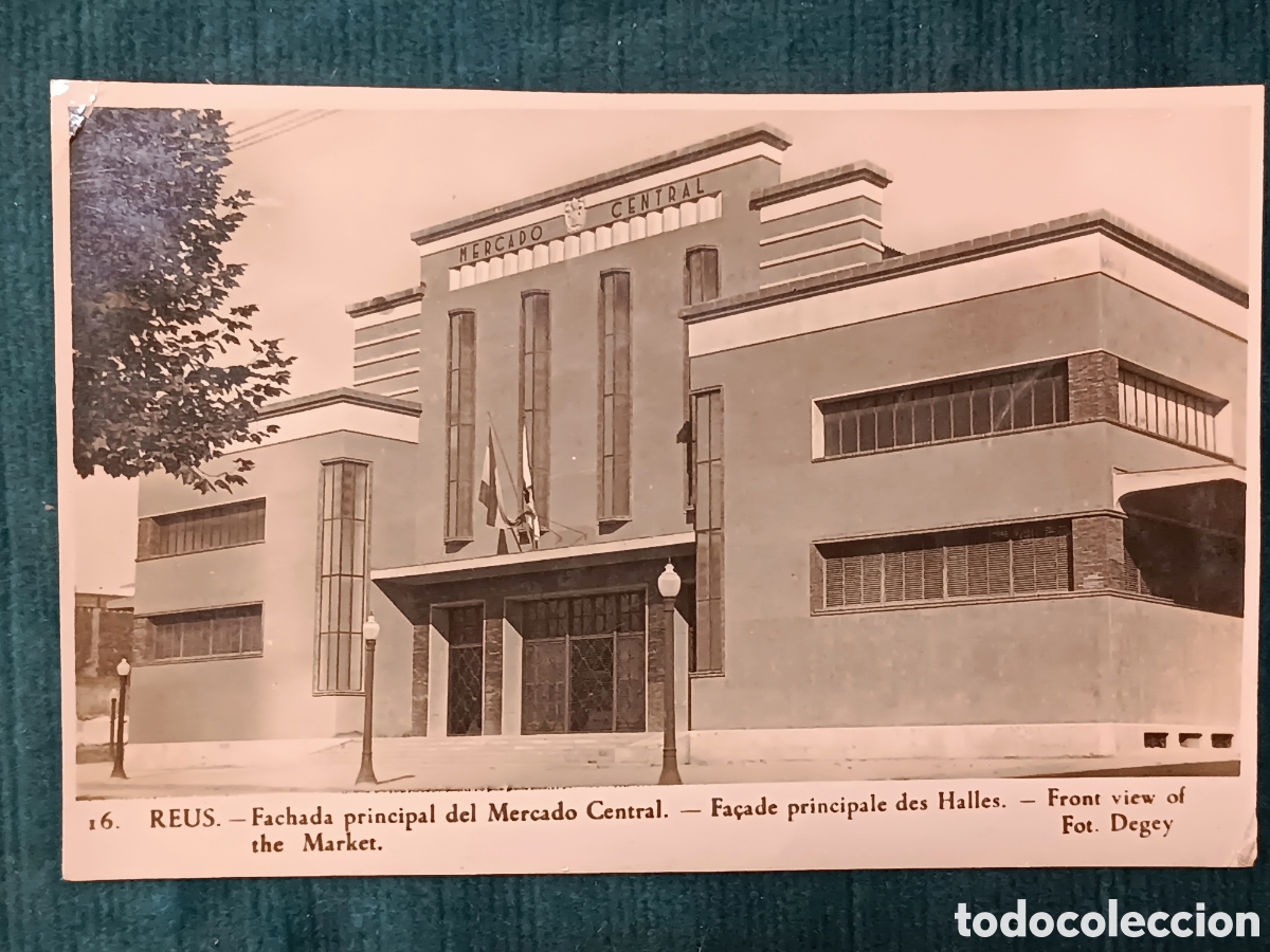 Postales: 16 REUS. Fachada principal del Mercado Central