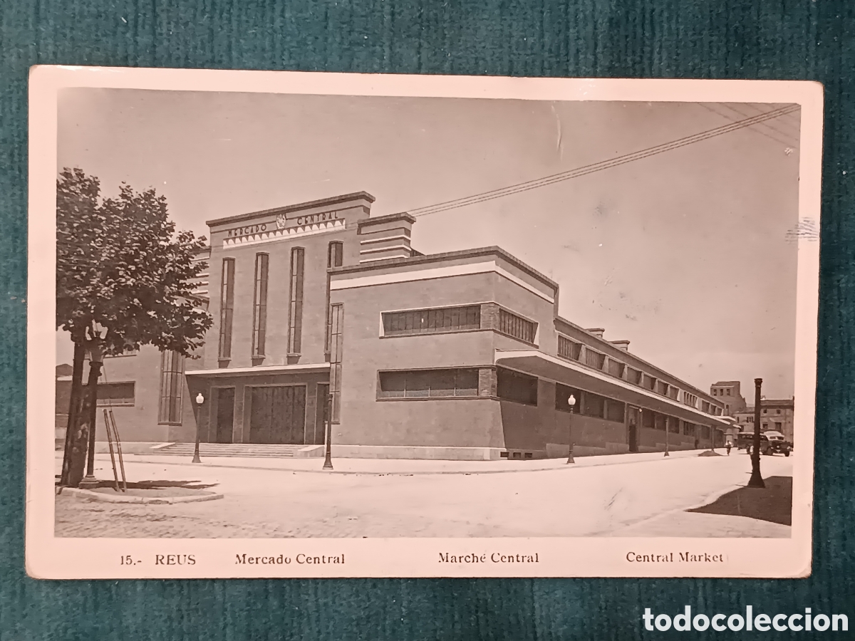 Postales: 15 REUS. Mercado Central