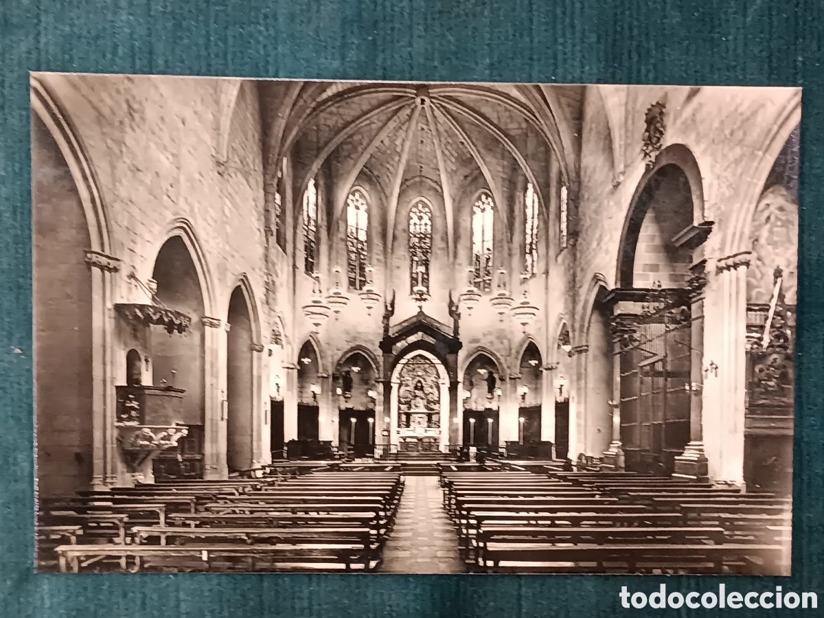 Postales: Reus n&deg;14. Iglesia San Pedro Interior