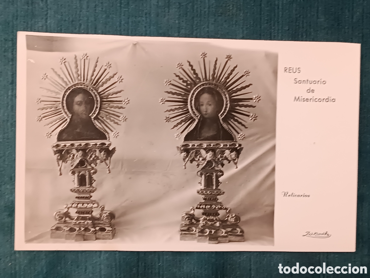 Postales: REUS. Santuario de Misericordia. Relicarios