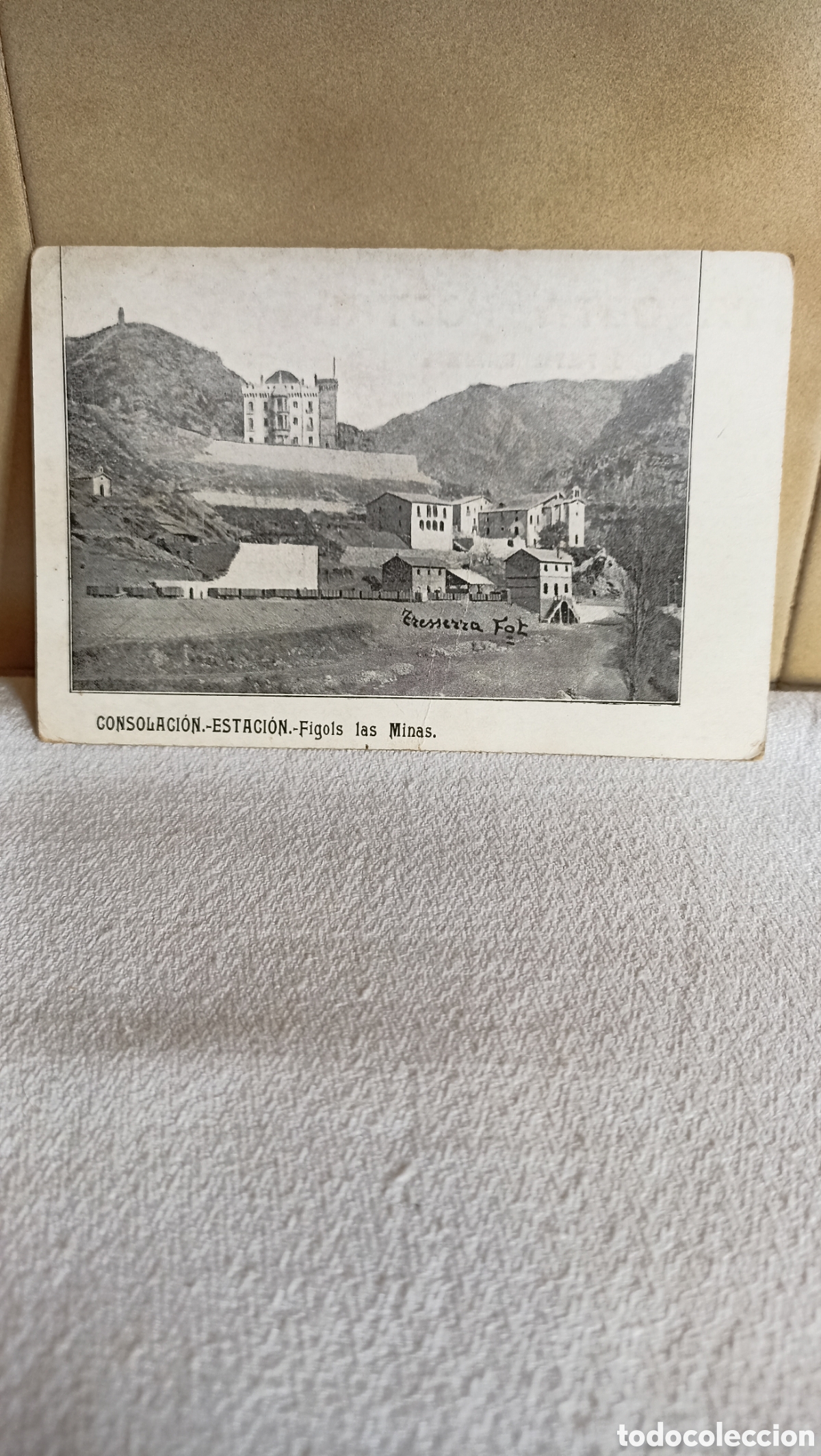 Postales: Postal Consolaci&oacute;n. Estaci&oacute;n. Figols las Minas
