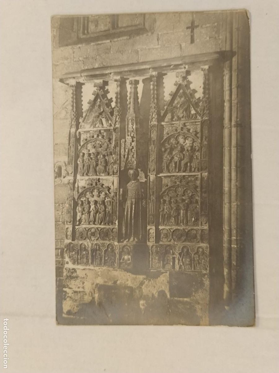 Postales: SANTA COLOMA DE QUERALT - ALTAR DE SAN LORENZO - FOTOGRAFICA -POSTAL ANTIGUA-(116.155)