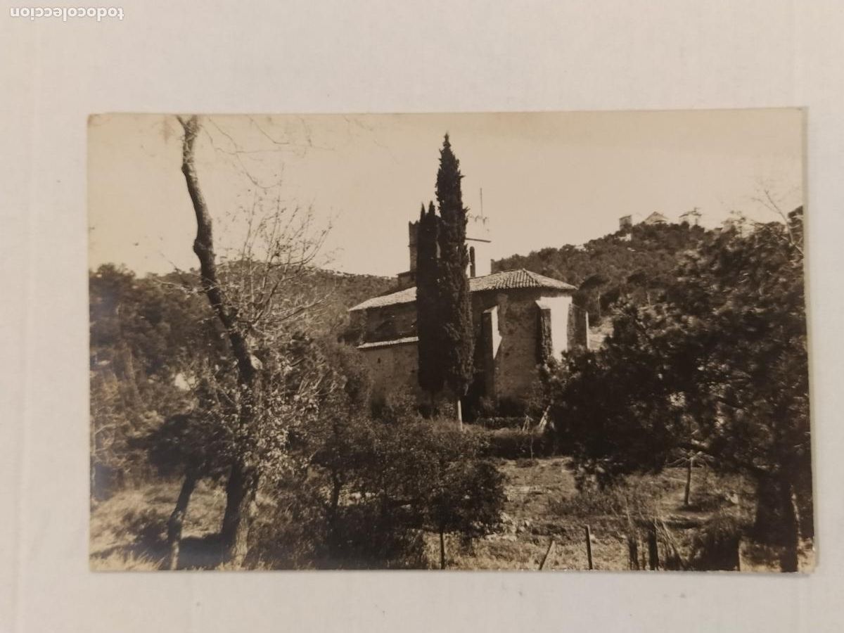 Postales: BARCELONA - VALLVIDRERA - IGLESIA - FOTOGRAFICA -POSTAL ANTIGUA-(116.157)