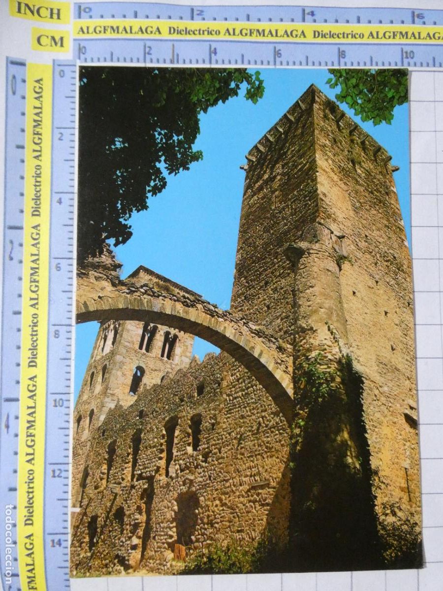 Postales: POSTAL DE GERONA. A&Ntilde;O 1980. PORT DE LA SELVA MONESTIR DE SANT PERE DE RODA 388 MELI 2631