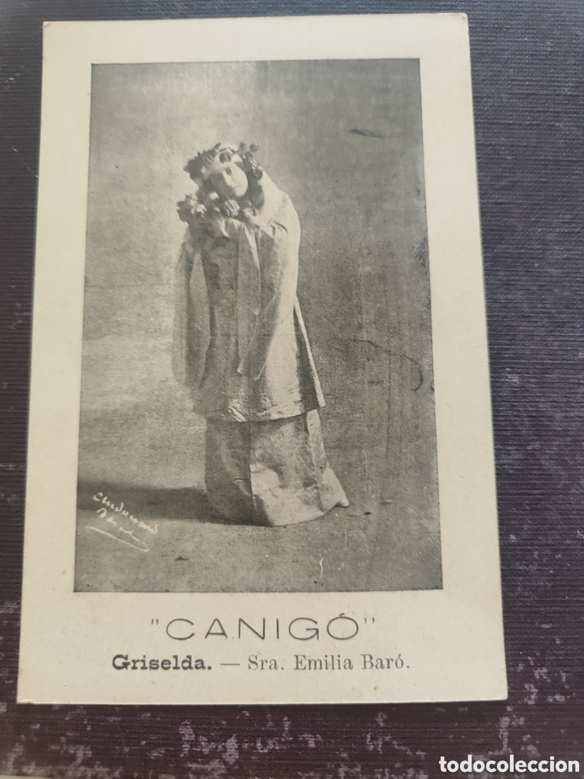Postales: Antigua postal Actriz catalana Emilia Bar&oacute;. Pp 1900