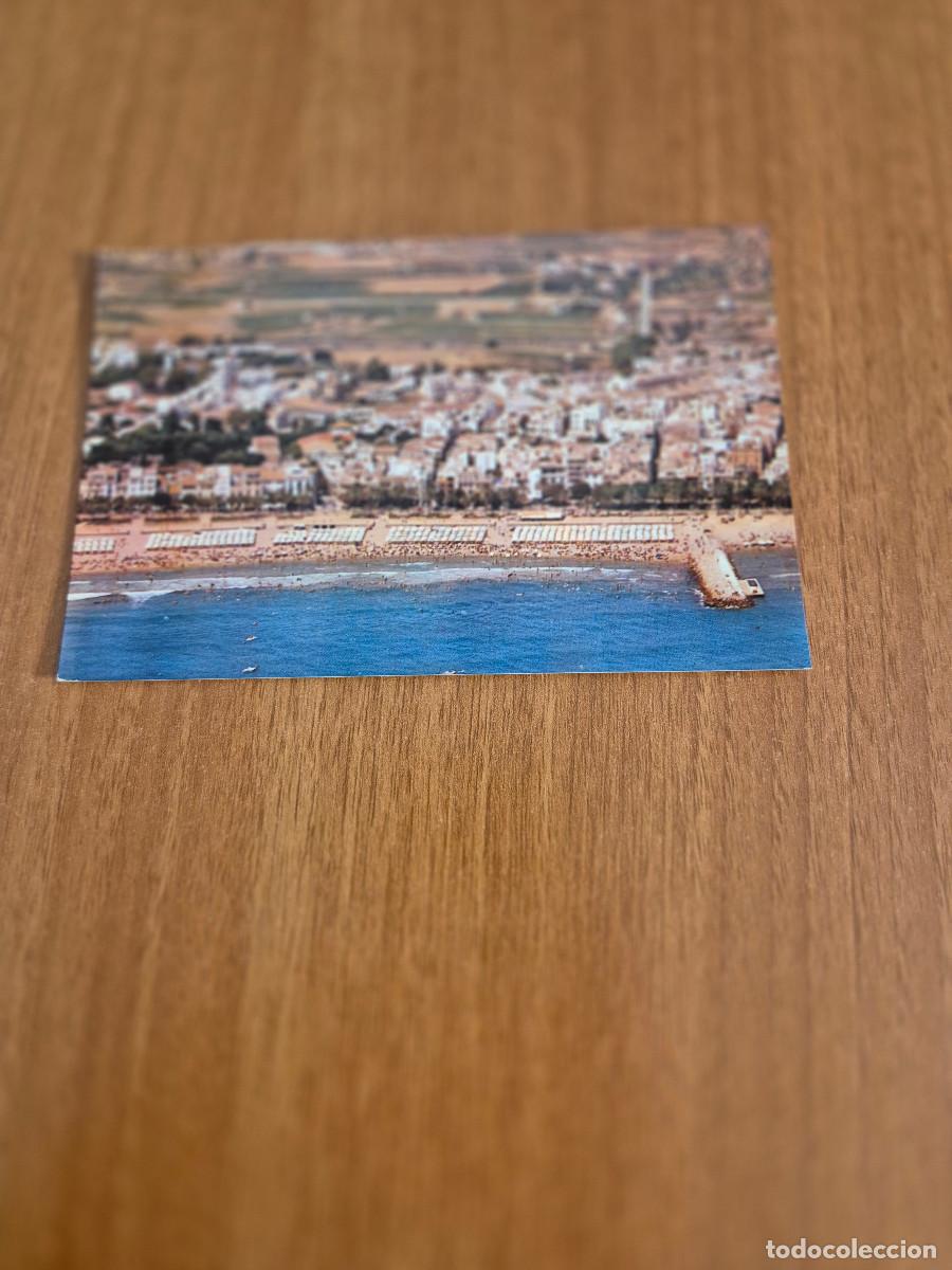 Postales: POSTAL, SITGES VISTA AEREA SIN CIRCULAR.
