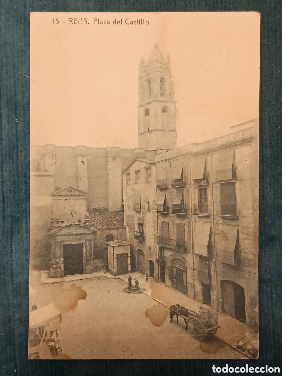 Postales: 15 REUS. Plaza del Castillo