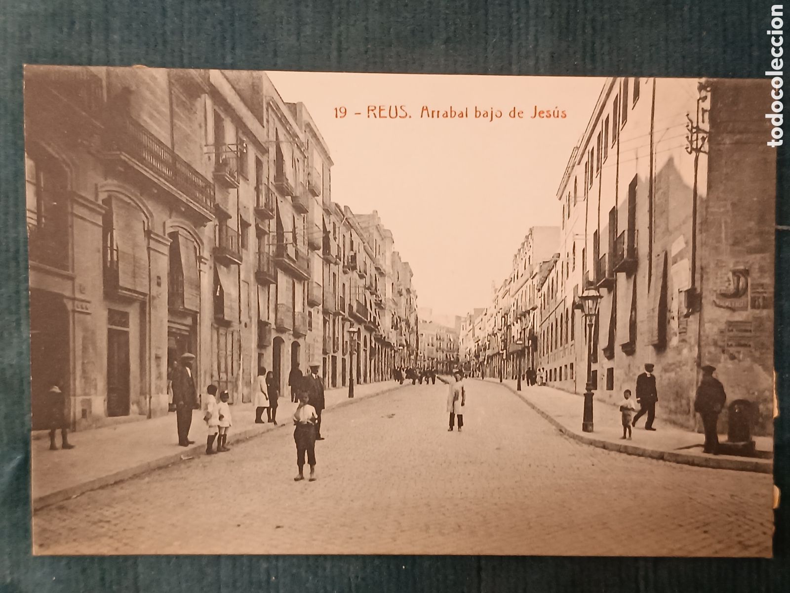 Postales: 19 REUS. Arrabal bajo de Jes&uacute;s