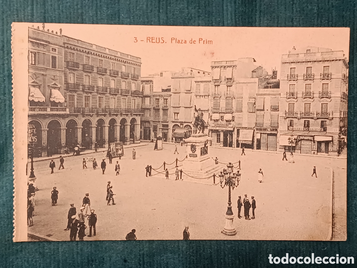 Postales: 3 REUS. Plaza de Prim