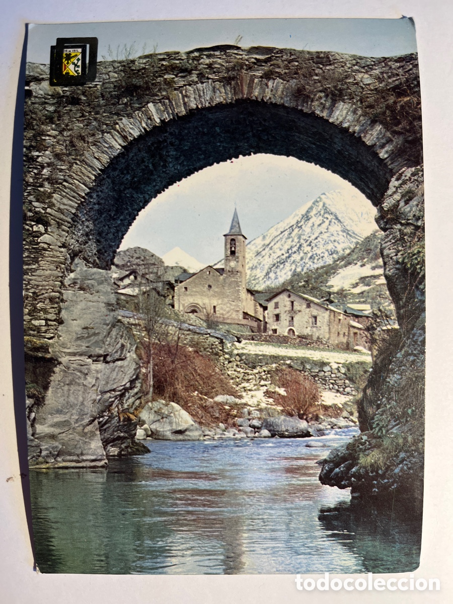 Postcards: POSTAL. Vall d'Aneu. Al&ograve;s d'Isil. Pirineu catal&agrave;