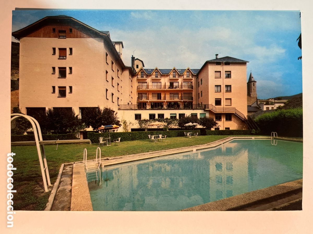 Postales: POSTAL. Hotel Pessets. Sort. Pirineu, Pallars Sobir&agrave;.