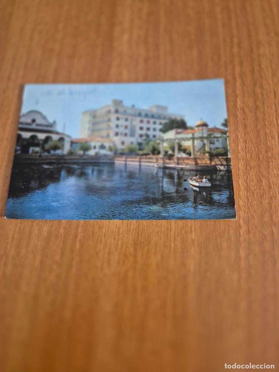 Postales: POSTAL, COMARRUGA BALNEARIO HOTEL BRISAMAR CIRCULADA.