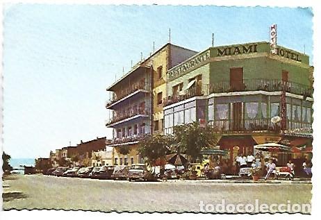 Postales: HOTEL RESTAURANTE &rdquo; PLAYA MIAMI &rdquo;.- SAN CARLOS DE LA RAPITA - TARRAGONA