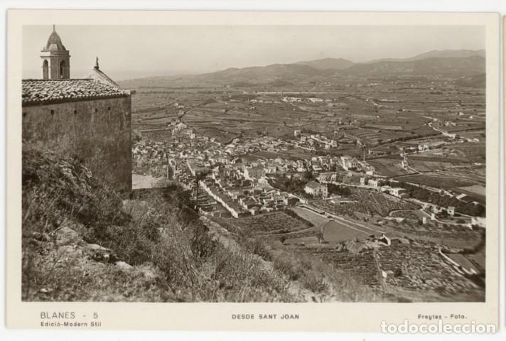 Postales: a11328 Blanes Desde Sant Joan Freytas N&ordm;5 sc fotografica