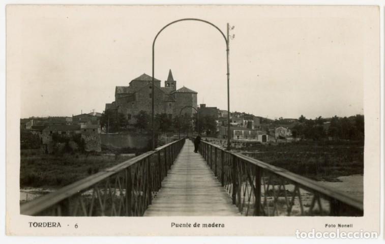 Postales: a11339 Tordera Puente De Madera Nonell N&ordm;6 sc fotografica