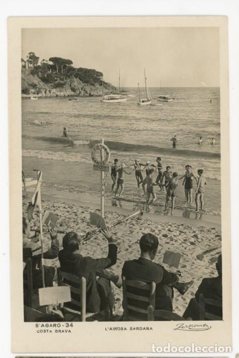 Postales: a11346 S'agaro L'airosa Sardana Zerkowitz N&ordm;34 sc fotografica animada