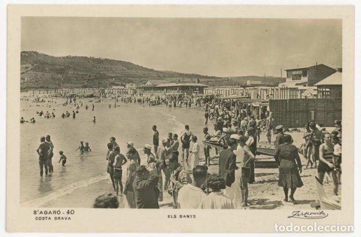 Postales: a11347 S'agaro Els Banys Zerkowitz N&ordm;40 sc fotografica animada