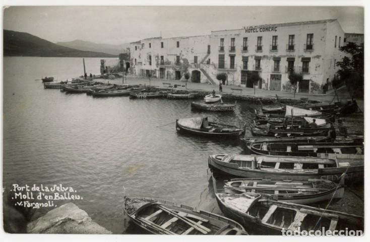 Postales: a11363 El Port De La Selva Moll D'en Balleu Fargnoli circulada 1934 fotografica