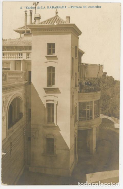 Postales: a11369 Barcelona Casino De La Rabassada Terraza Fabert N&ordm;5 sc fotografica