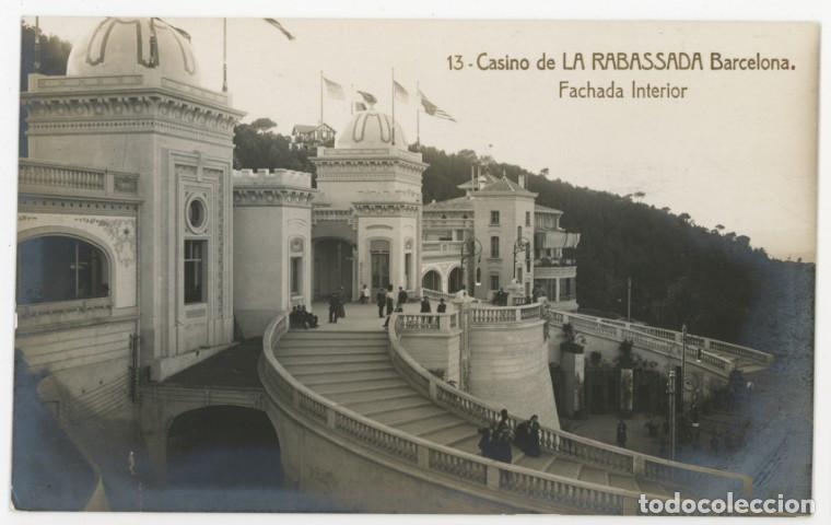 Postales: a11370 Barcelona Casino De La Rabassada Fachada Interior Roisin N&ordm;13 sc fotografica