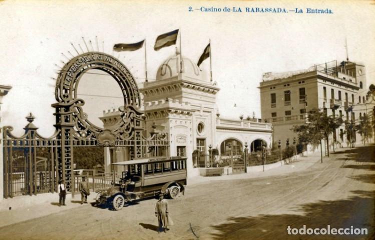 Postales: a11372 Barcelona Casino De La Rabasada La Entrada Fabert N&ordm;2 sc fotografica