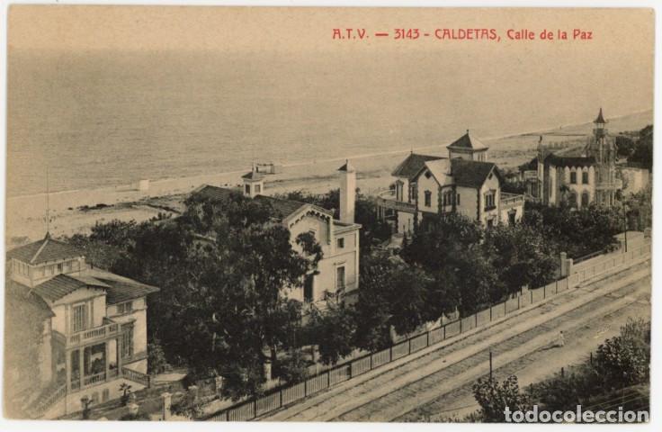 Postales: a11394 Caldetes Calle De La Paz Atv N&ordm;3143 sc