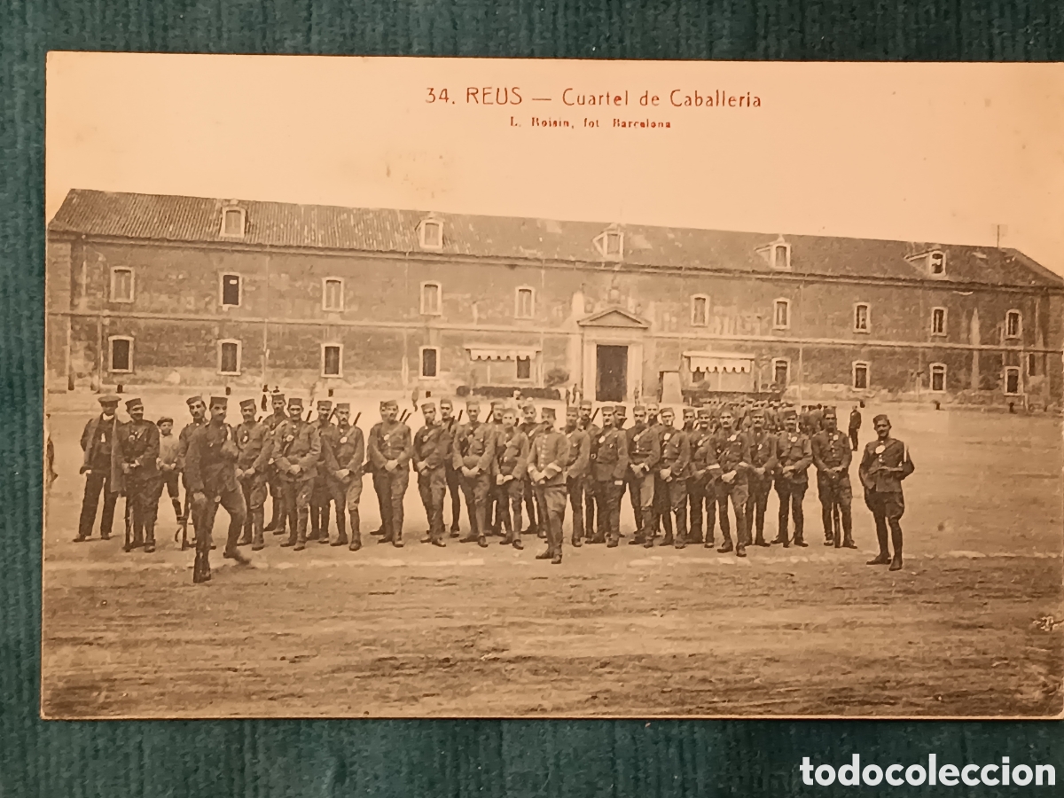 Postales: 34 REUS. Cuartel de Caballeria.