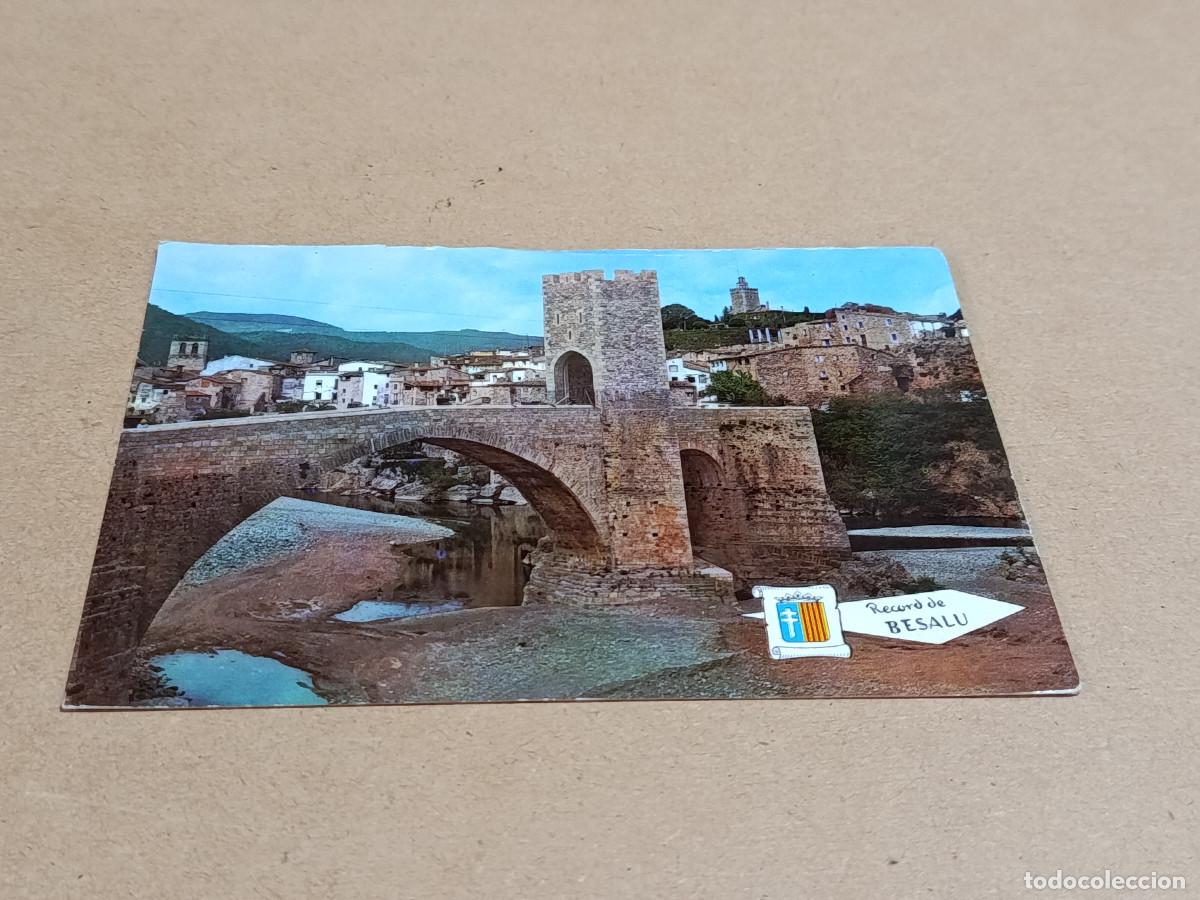 Postales: GARROTXA - POSTAL BESAL&Uacute; - PUENTE ROM&Aacute;NICO