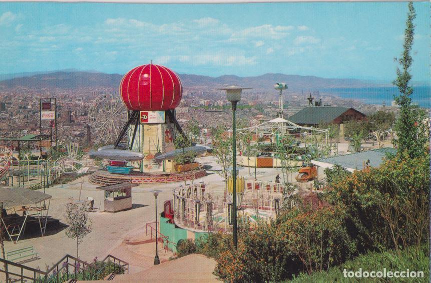 Postales: BARCELONA, MONTJUICH, PARQUE DE ATRACCIONES - BERGAS N&ordm;104 - EDITADA EN 1968 - S/C