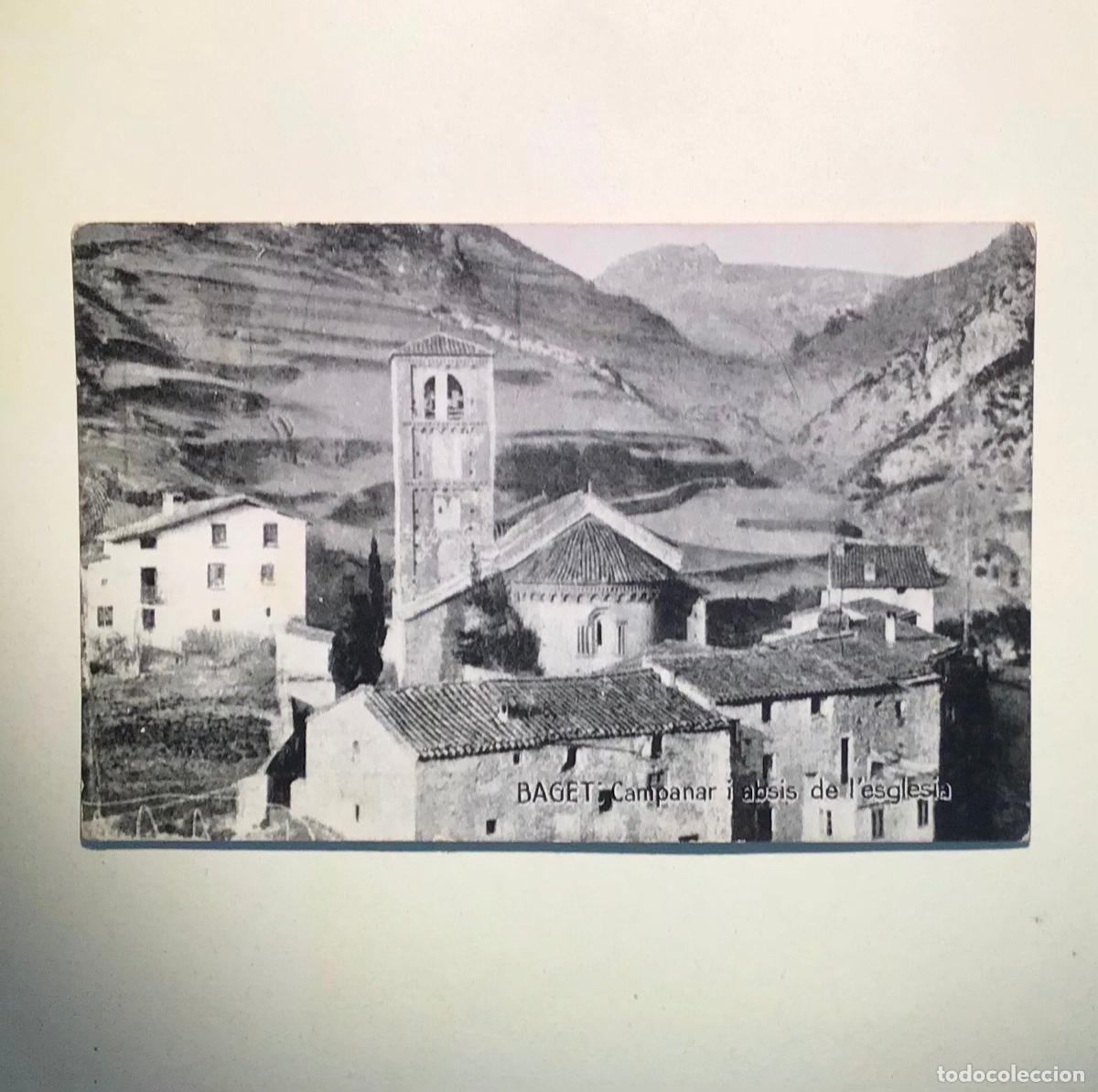 Postales: BAGET CAMPANAR I ABSIS DE L&rsquo; ESGLESIA, POSTAL