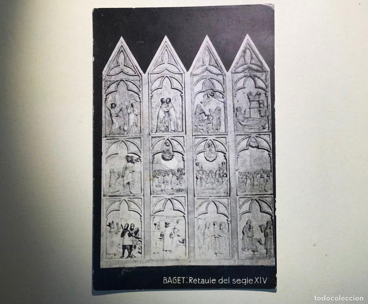 Postales: BAGET-RETABLO S. XIV, POSTAL