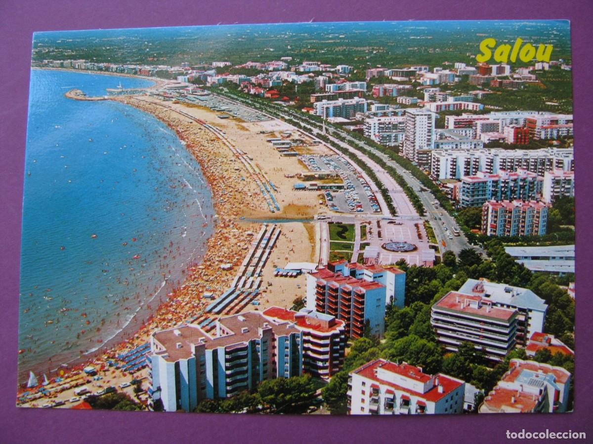 Postales: POSTAL DE SALOU. VISTA GENERAL. FOTO COLOR RAYMOND. ESCRITA 1976