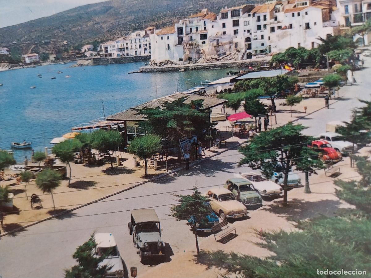 Postales: CADAQUES PASEO GENERALISIMO ED ARRIBAS 2004 SC ORIGINAL ANIMADA COCHES CL&Aacute;SICOS