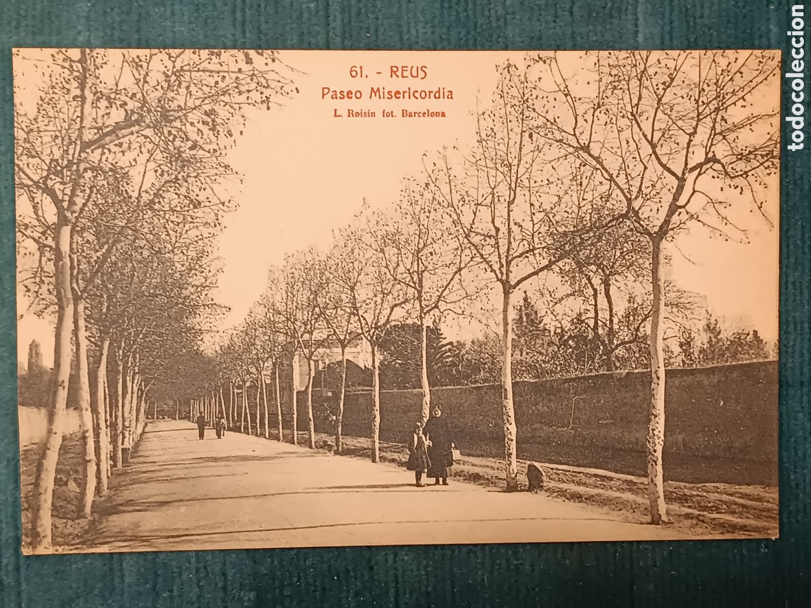 Postales: 61 REUS. Paseo Misericordia.