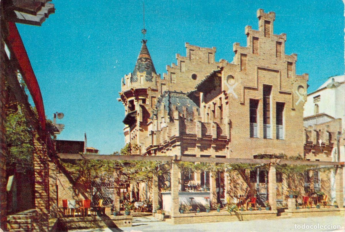 Postales: Postal Fonda Canet de Mar Edificio Modernista Catal&aacute;n