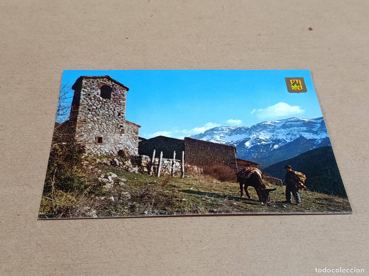 Postales: ALT URGELL - POSTAL CAVA - PAISATGE T&Iacute;PIC - AL FONS SERRA DEL CAD&Iacute;