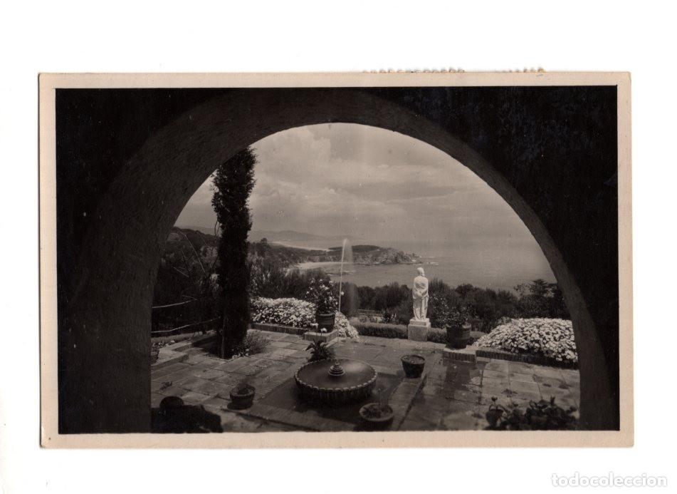 Postales: S'AGAR&Oacute;, GIRONA.- JARD&Iacute;N DEL PINTOR COLOM.