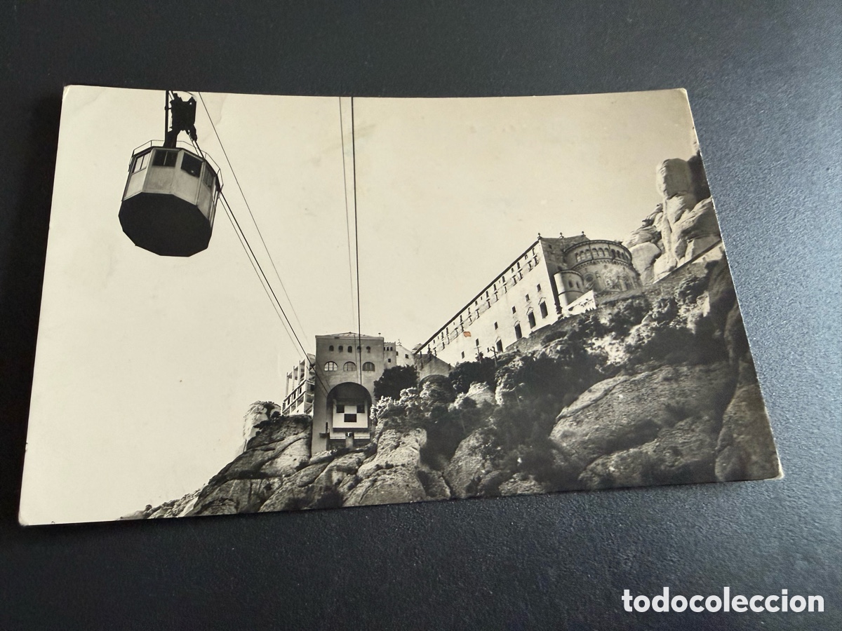 Postales: Postal MONTSERRAT. A&eacute;reo del R&iacute;o Llobregat. Foto. J Cebaollero