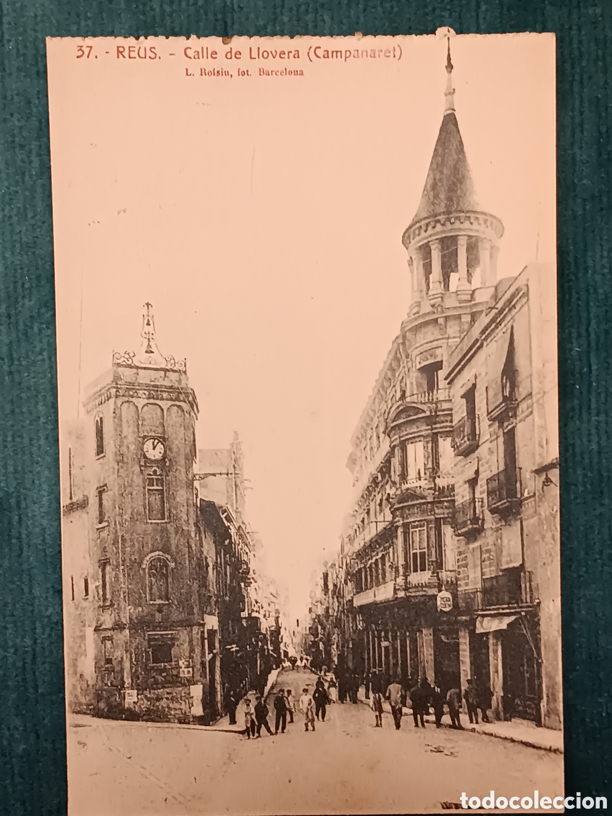 Postales: 37 REUS. Calle de Llovera (Campanaret)