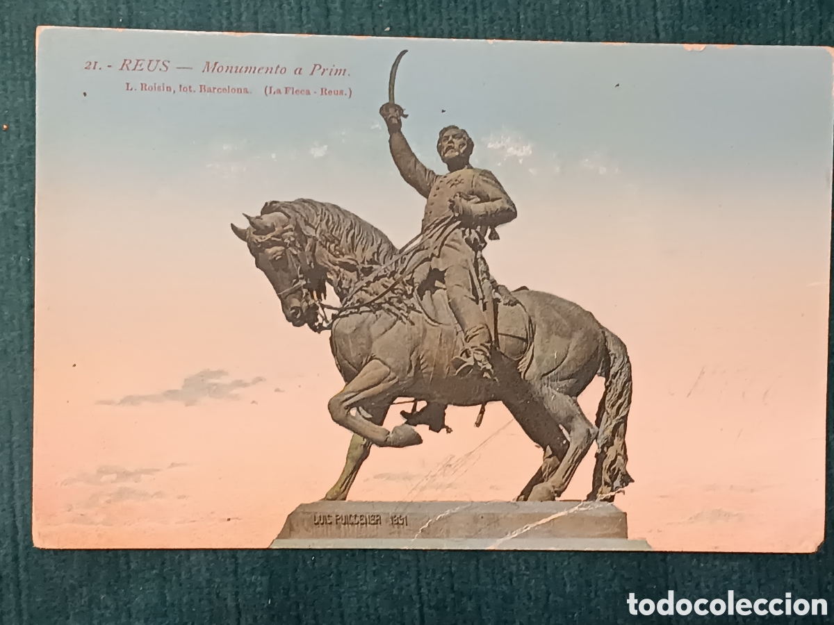 Postales: 21 REUS. Monumento a Prim