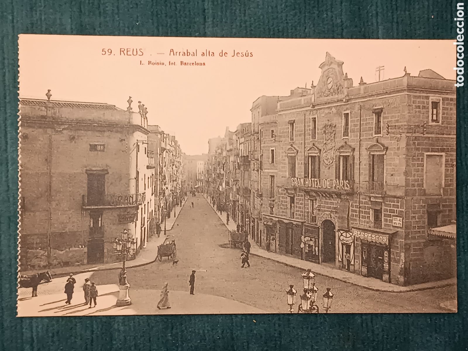 Postales: 59 REUS. Arrabal alto de Jes&uacute;s