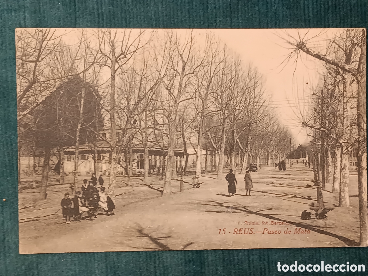 Postales: 15 REUS. Paseo de Mata