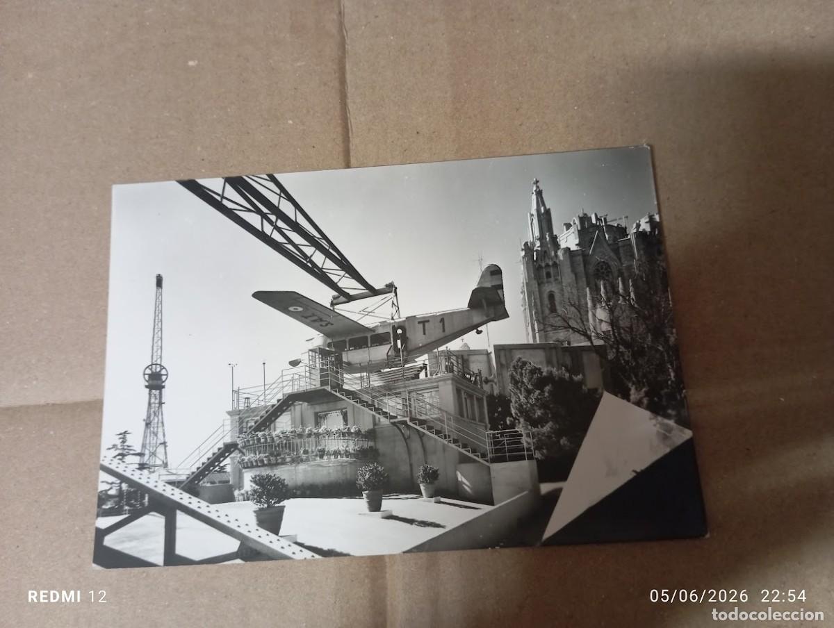 Postales: POSTAL BARCELONA TIBIDABO A&Ntilde;OS 50-60