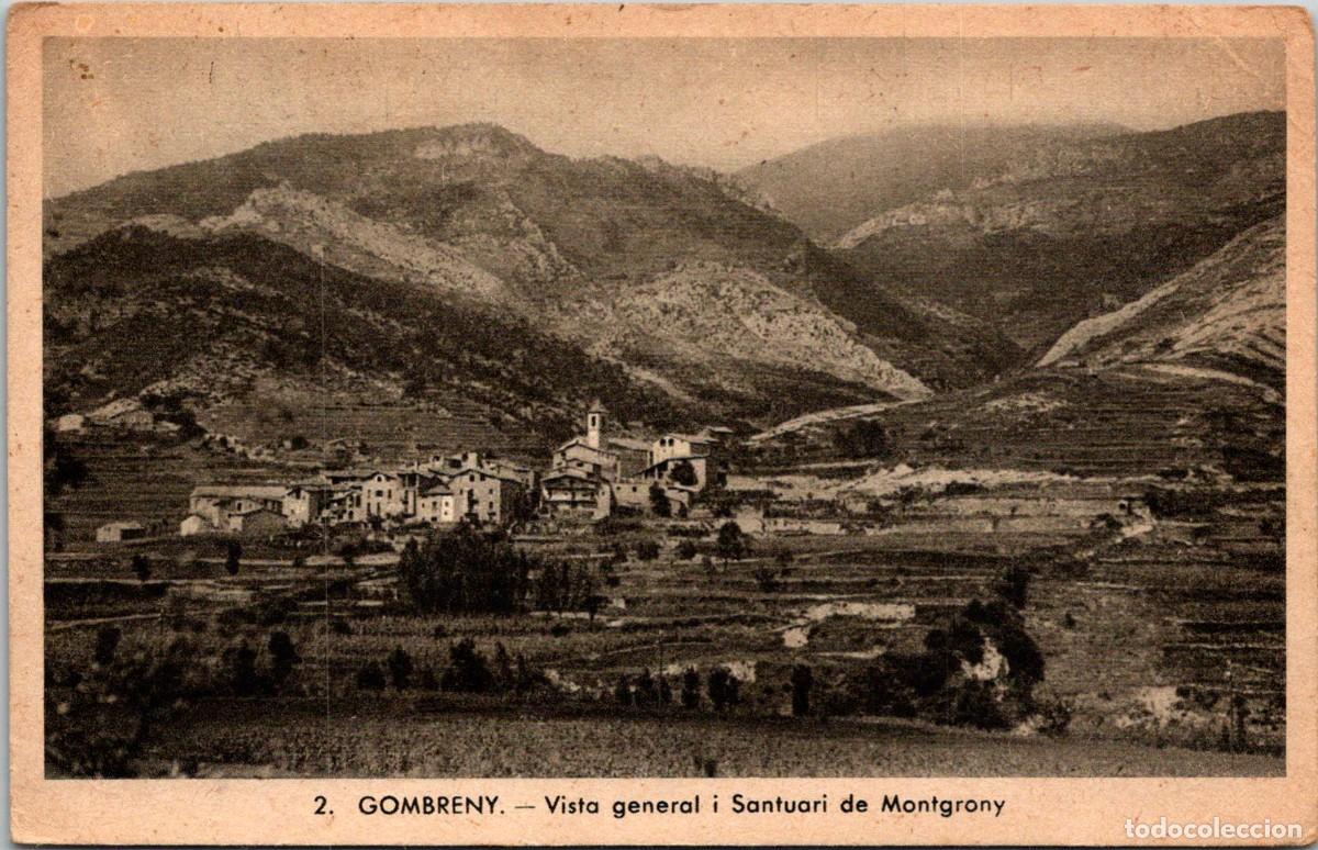 Postales: Gombreny - Vista general i Santuari de Montgrony - H. Rieusset 2 - 141x90mm - Desde Fonda Xechs